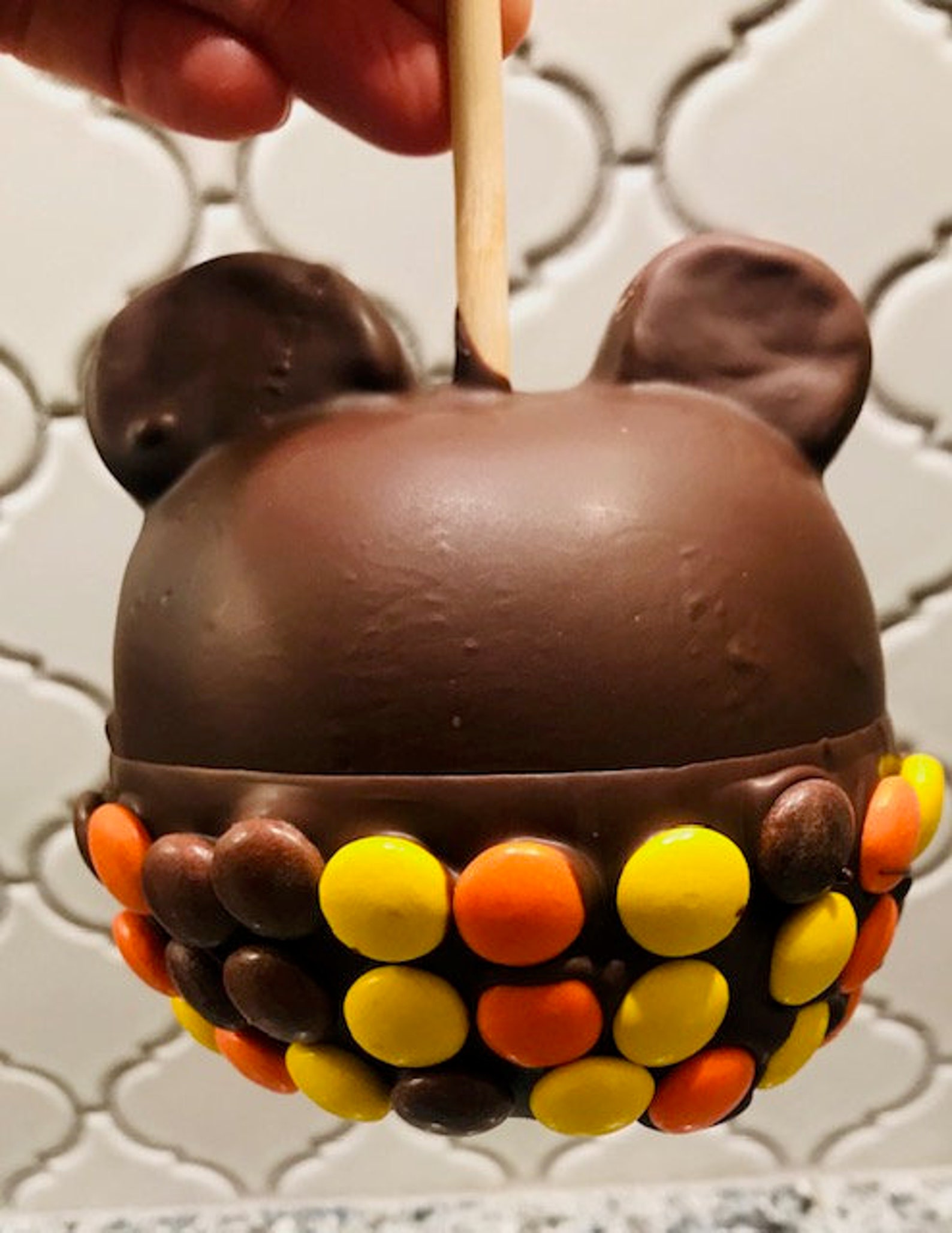 2 Jumbo Disneyland Inspired Caramel Apples Etsy España
