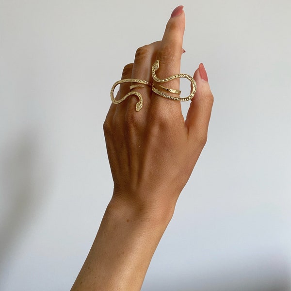 Gold Snake Ring