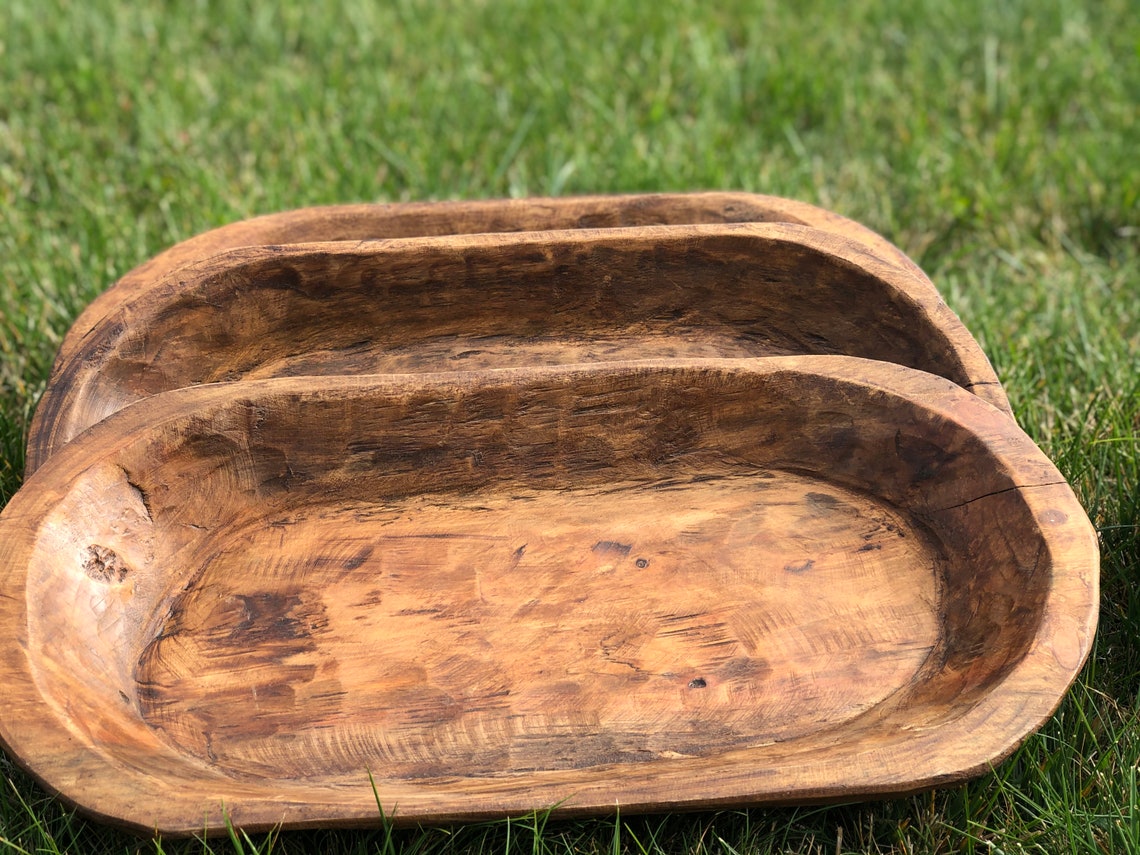 Authentic Handmade Wooden Dough Bowl THE ORIGINAL MANGOWOOD | Etsy