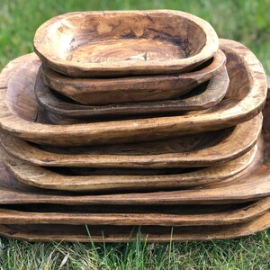 Authentic Handmade Wooden Dough Bowl- “THE MEDIUM MANGOWOOD” image 5