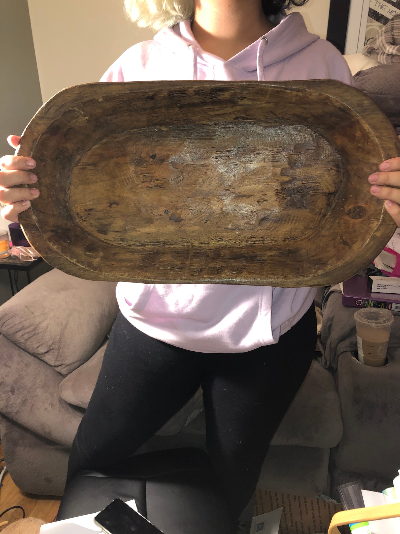 Authentic Handmade Wooden Dough Bowl THE ORIGINAL MANGOWOOD | Etsy