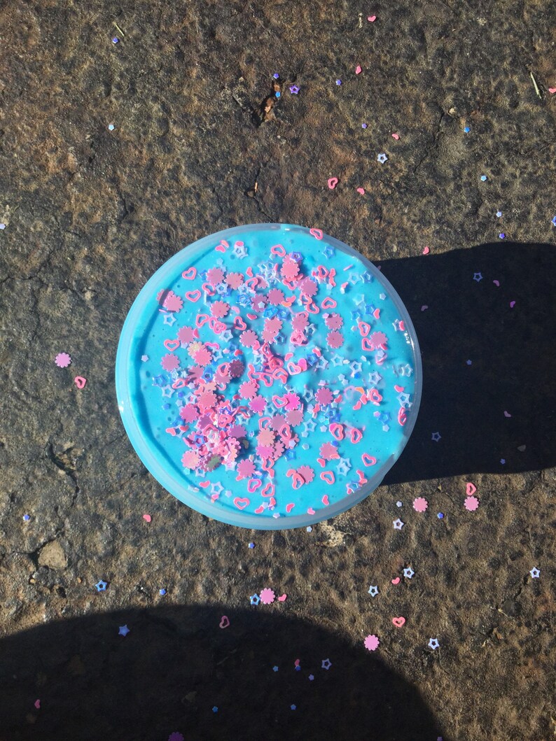 Blue Cotton Candy Milk Etsy