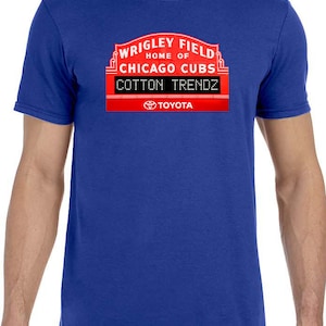 Best Custom Wrigley Field Tees/Hoodie / Personalized Wrigley Custom T-Shirts/Hoodie / Custom Logo Tees / High Quality Tees / Handmade Shirts