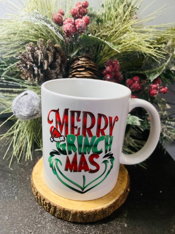 Grinch Christmas mug gift custom mug ceramic mugs