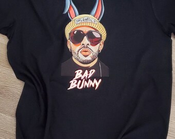 Bad bunny bugs bunny shirt Clearance