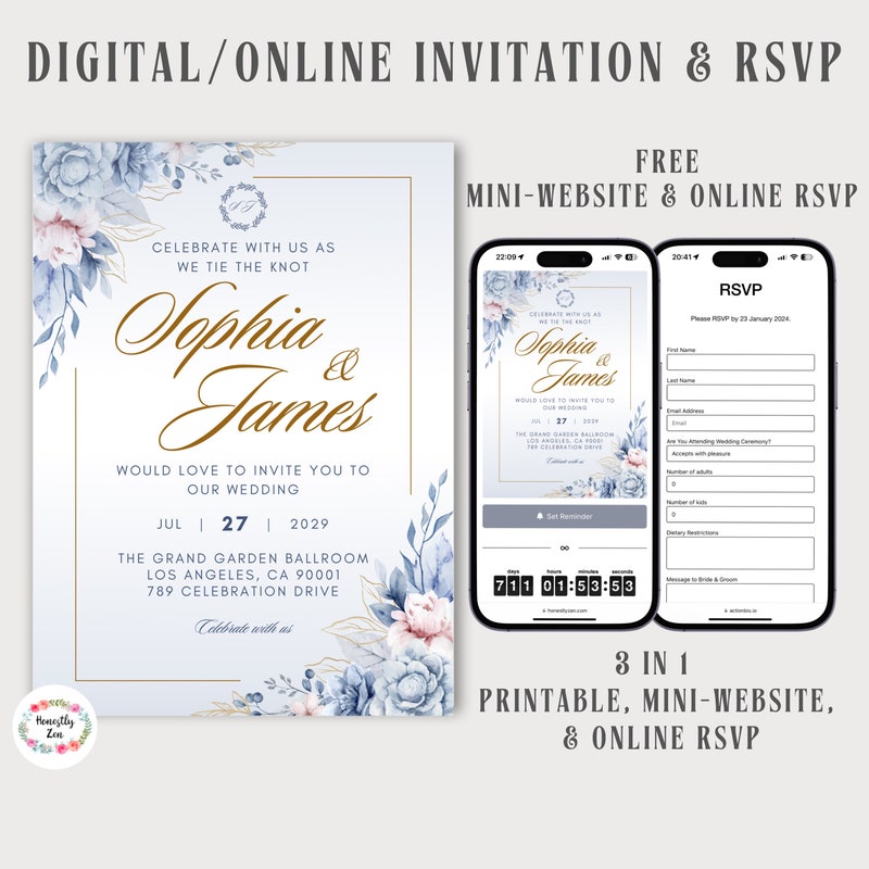 Invitation Button Image Button Invitation - Etsy