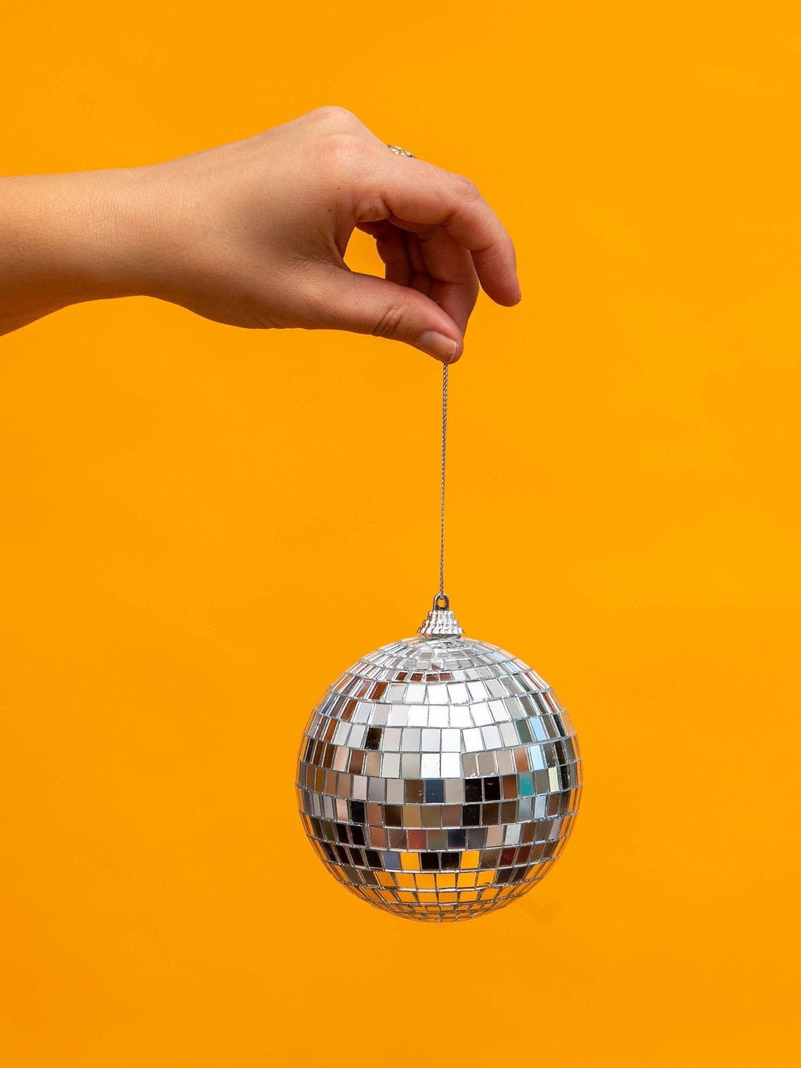 4 SMALL Disco Ball Mirror Ball THE CHIC Etsy