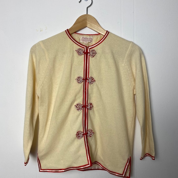 1960s Vintage Stephen Chu Sweater - image 1