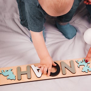 Casa mascotas niños nombre carta rompecabezas juguetes de madera gato perro 3º 4º 5º cumpleaños regalo para los niños regalo personalizado desarrollar rompecabezas personalizado