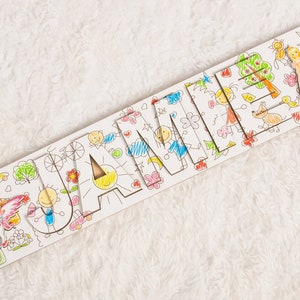 Wooden Name Puzzle | Toddler Toys | Baby Girl Gifts | Gift for Kids | First Birthday | Birthday Gift