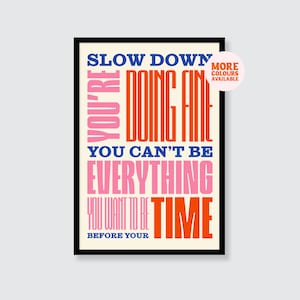 Billy Joel / Vienna / Slow Down You Crazy Child / Letra / Arte mural / Póster / Impresión / Impresión digital / A1 / A2 / A3 / A4 / Día de San Valentín