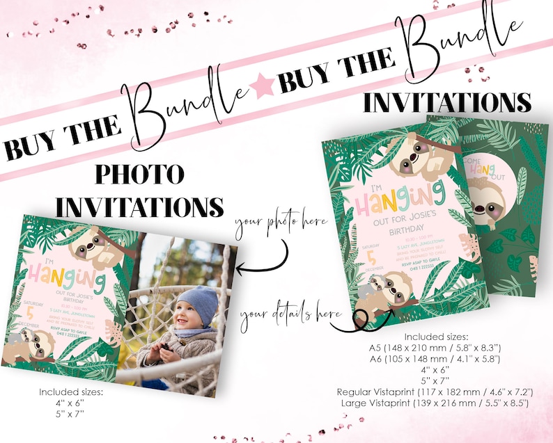 Sloth Party Bundle