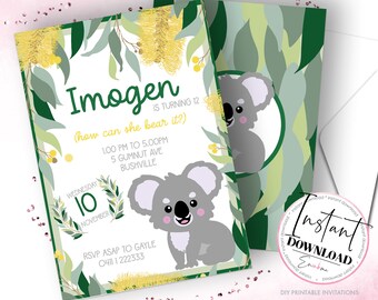 12 biglietti d'invito per il 5° compleanno dei bambini, quinto