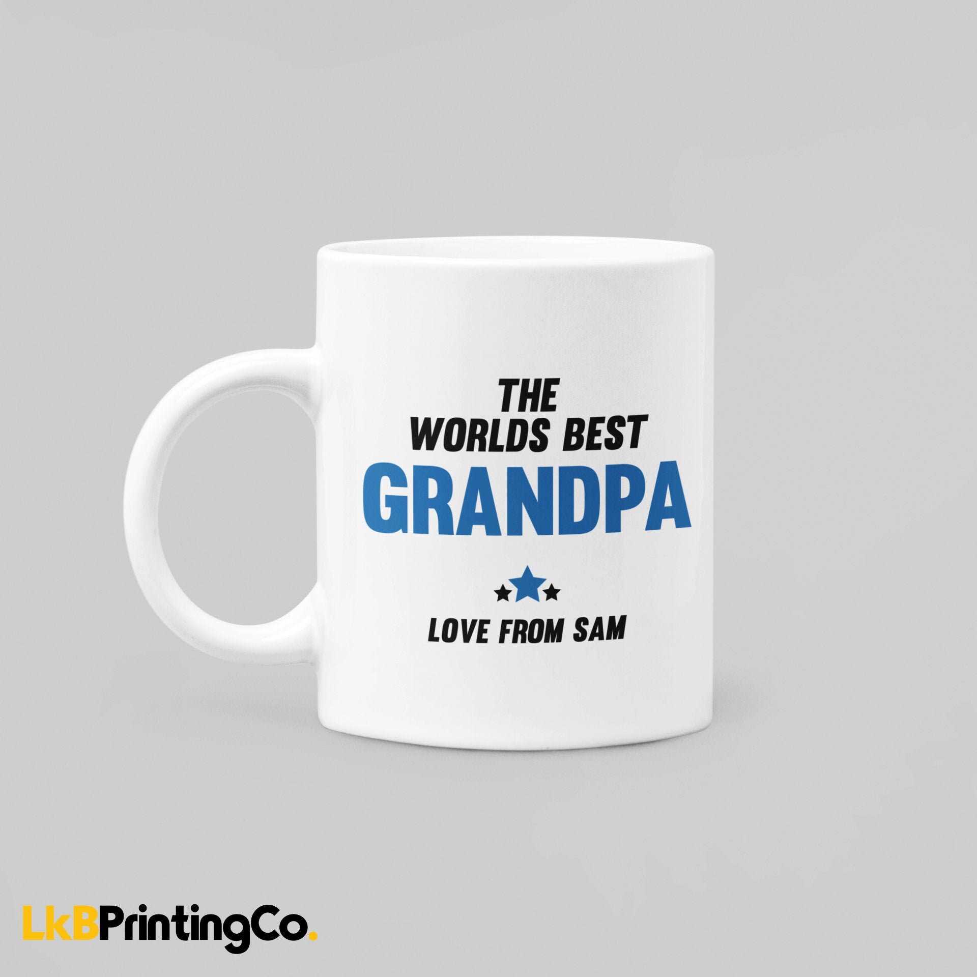 Worlds Best Grandpa Personalised Mug Grandpa Birthday Gift Etsy UK