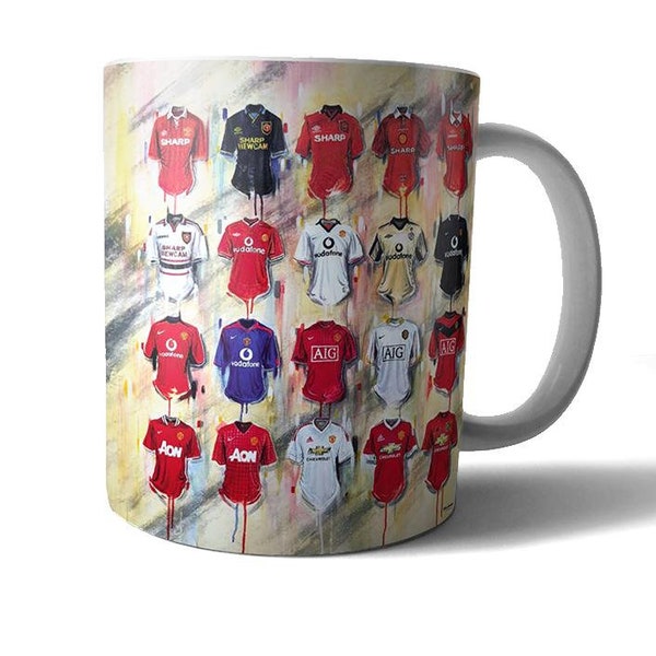 Man United FC Shirts - A Red Devils Collection Mug