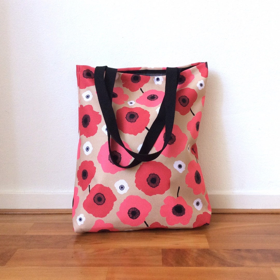 Blooming flowers tote bag – POPPY