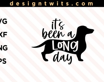 It's Been A Long Day, Funny SVG, PNG file, T-shirt Design, Instant Digital Download