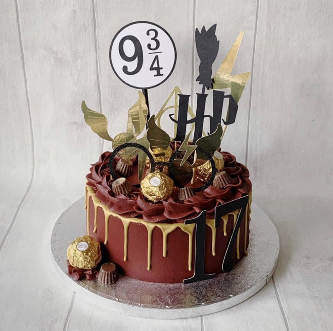 HARRY POTTER CAKE TOPPER – My Delicious Cake & Decorating Supplies