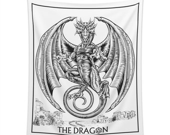 The Dragon Tarot Wall Tapestry