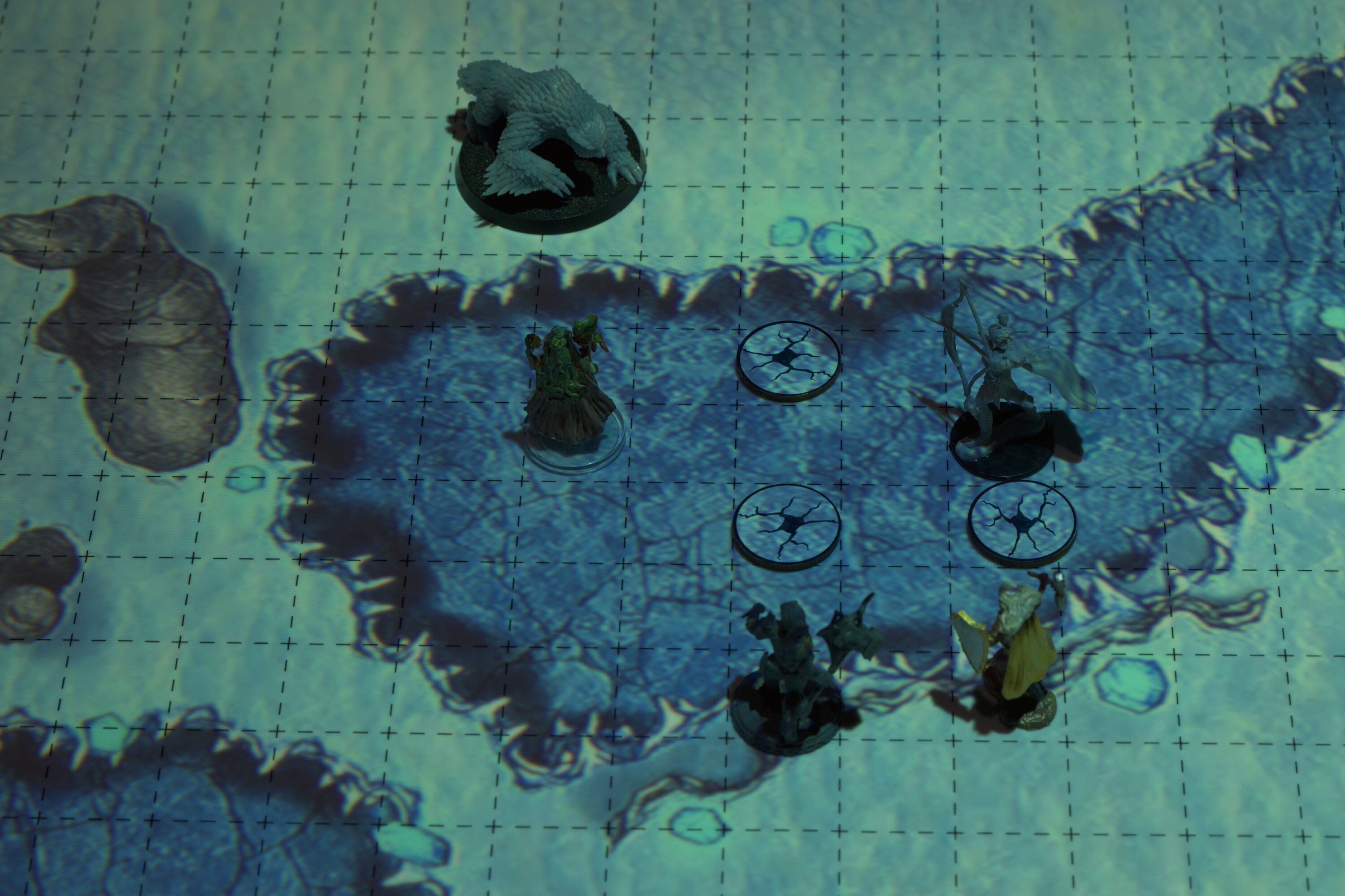 Printable Battle Tokens for DND 5e, Pathfinder 24 Unique Status and