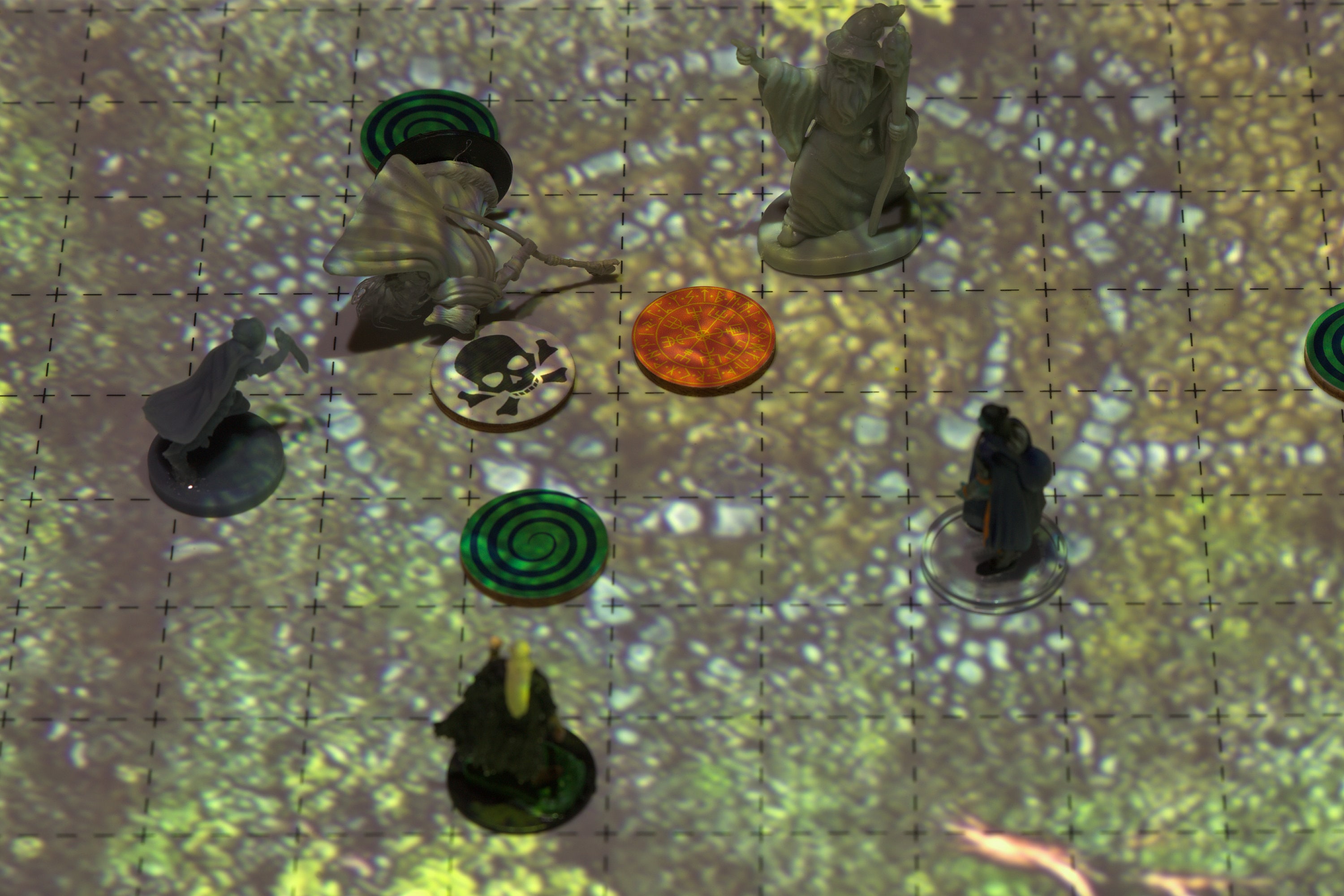 Printable Battle Tokens for DND 5e, Pathfinder 24 Unique Status and