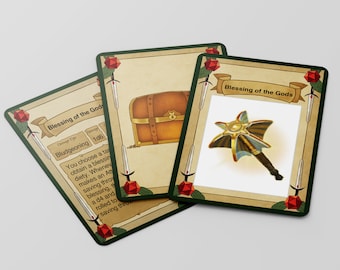 Magic Item Cards | Etsy