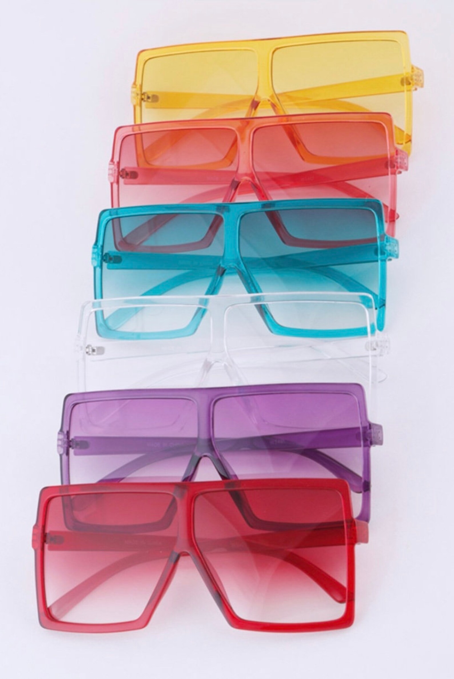 purple fashion glasses