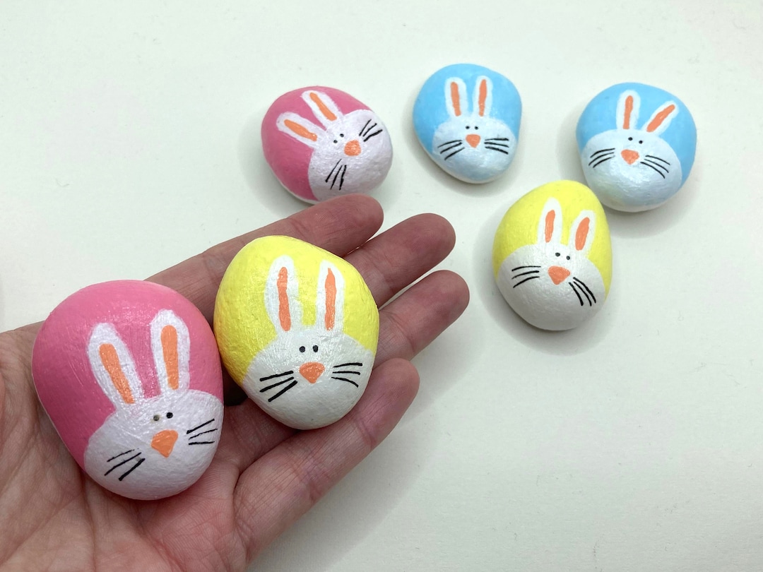 Minimum 3 Rabbit Pebbles - Minimum 3 Rabbits to 10 - Bunny Rocks ...