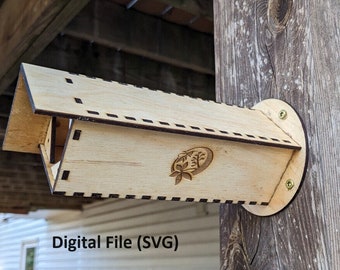 Digital File for Miniature Native Bee Box (SVG File)