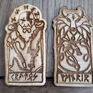 Custom Laser Engraved Fan Orlog God Fan Expansions