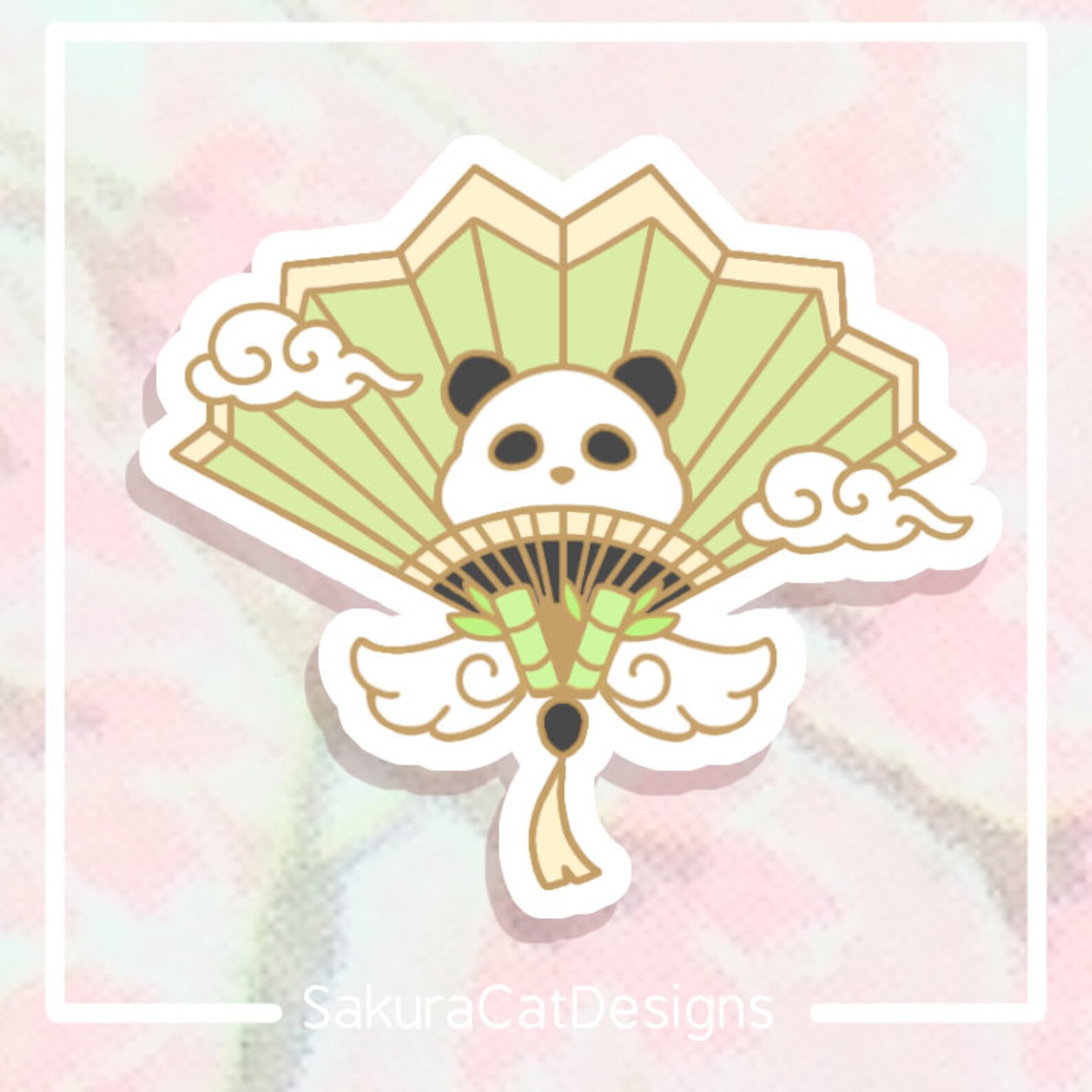 Fan Set Cute Fan Vinyl Stickers Etsy