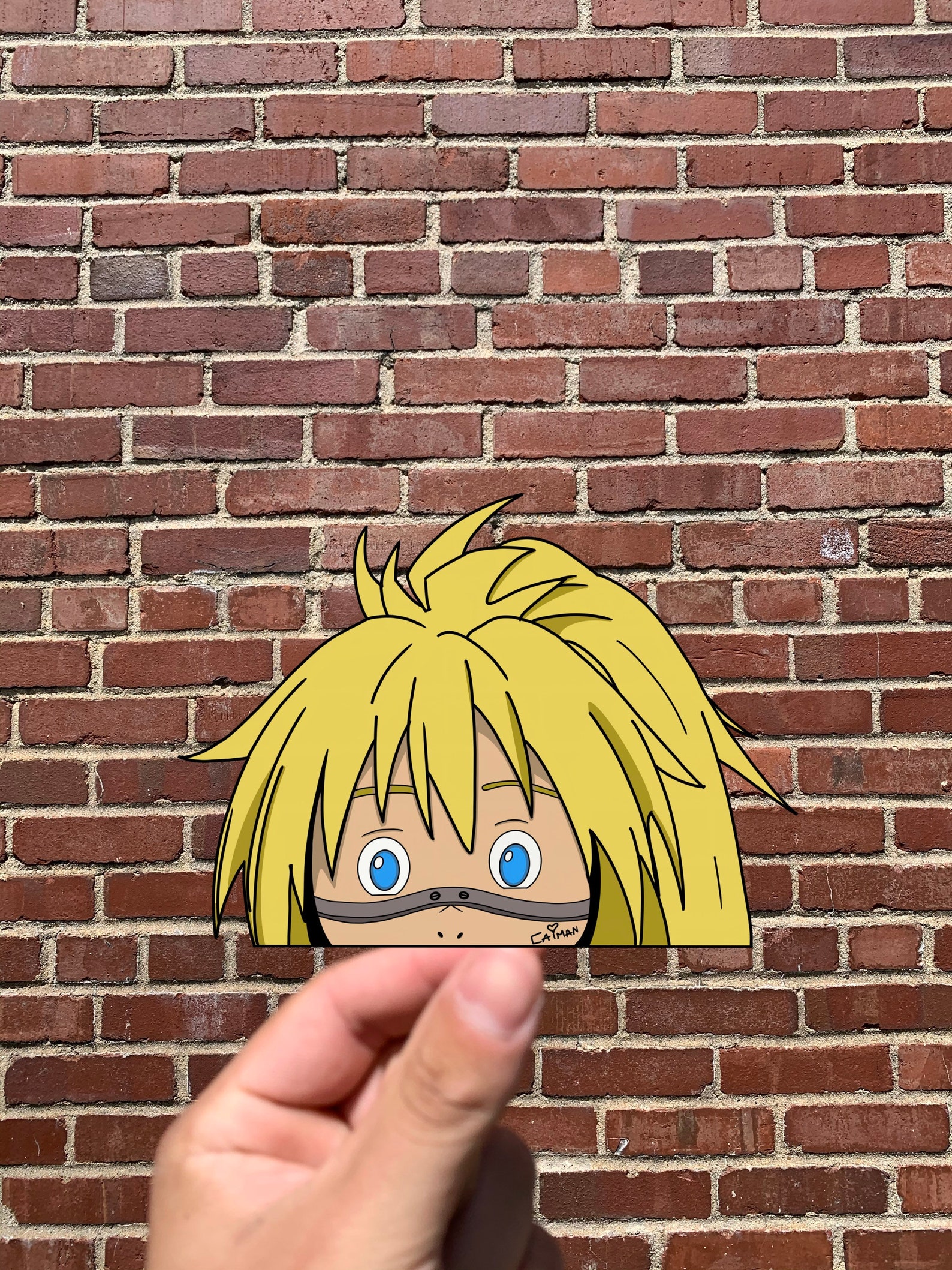 Decal Car Decal Peeker anime peeker anime anime Etsy