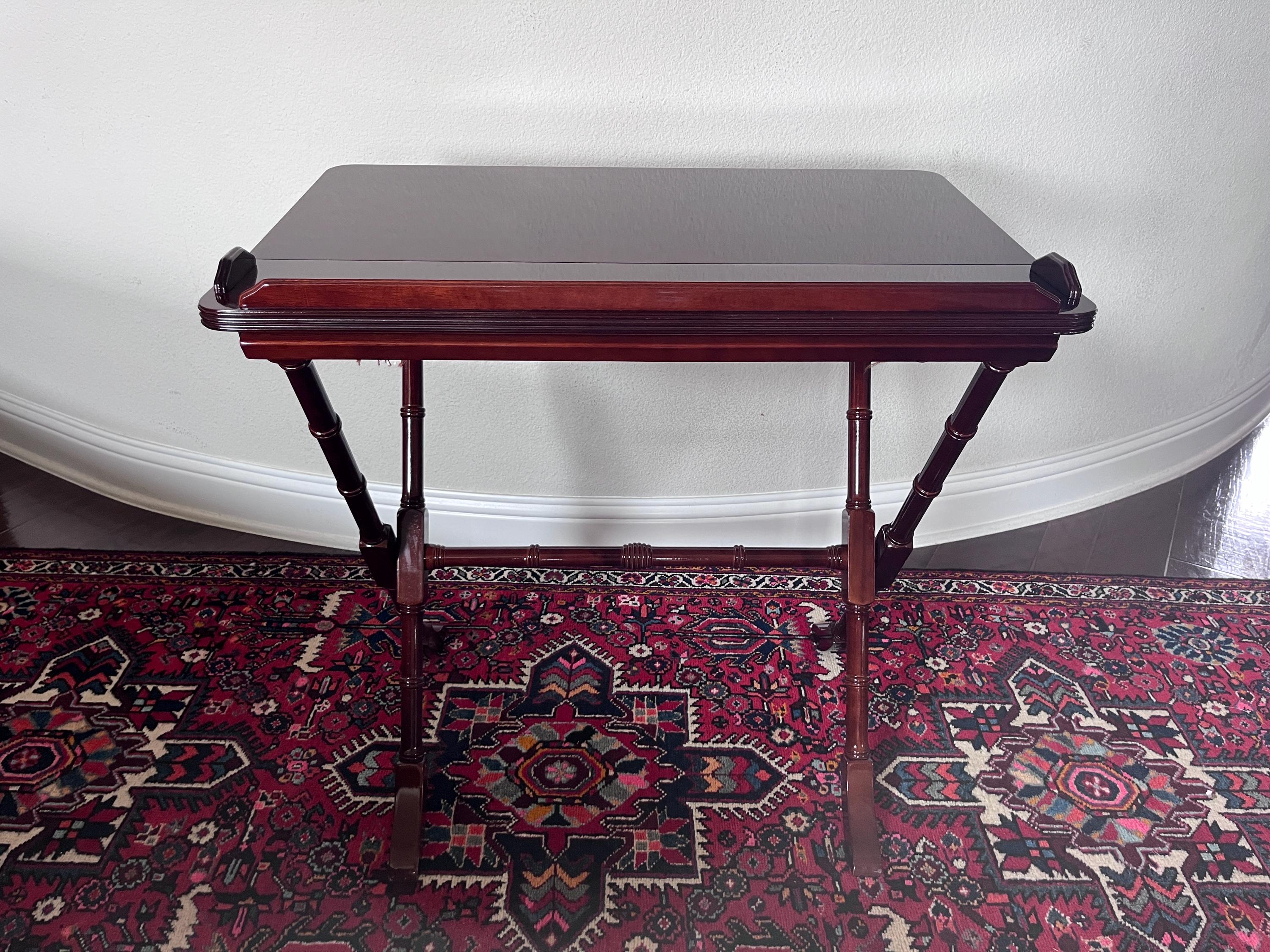 Vintage Bombay Company Mahogany Wood Butler’s Table, Folding Table/desk ...