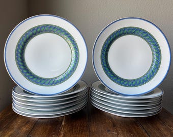 Christofle クリストフル 皿 TORSADA 陶器 6枚 希少 希少 Christofle