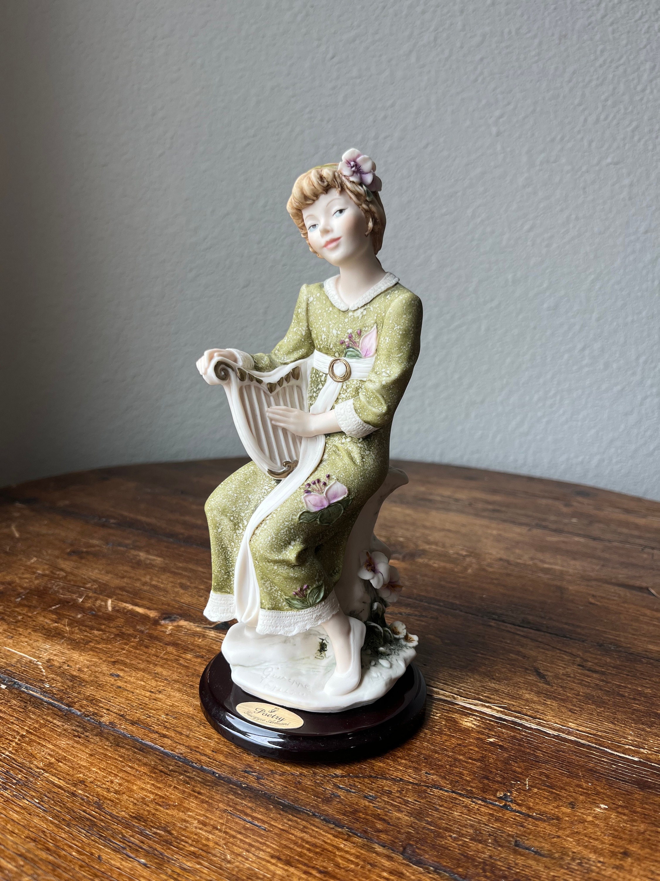 ジュゼッペ アルマーニ「詩」フィギュア 1428C イタリア製 - Etsy 日本