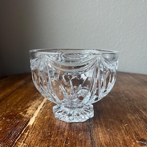 Waterford Variety Crystal Footed Bowl 5&quot;