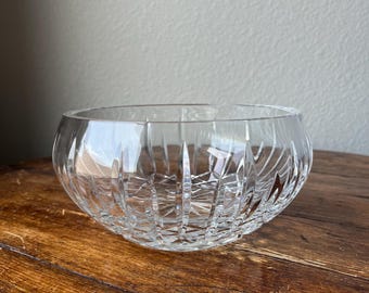 Crystal bowl Waterford-style from Czech Republic