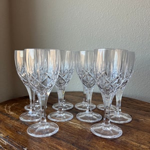 10er-Set - Gorham Lady Anne Signature Kristallwasserkelch