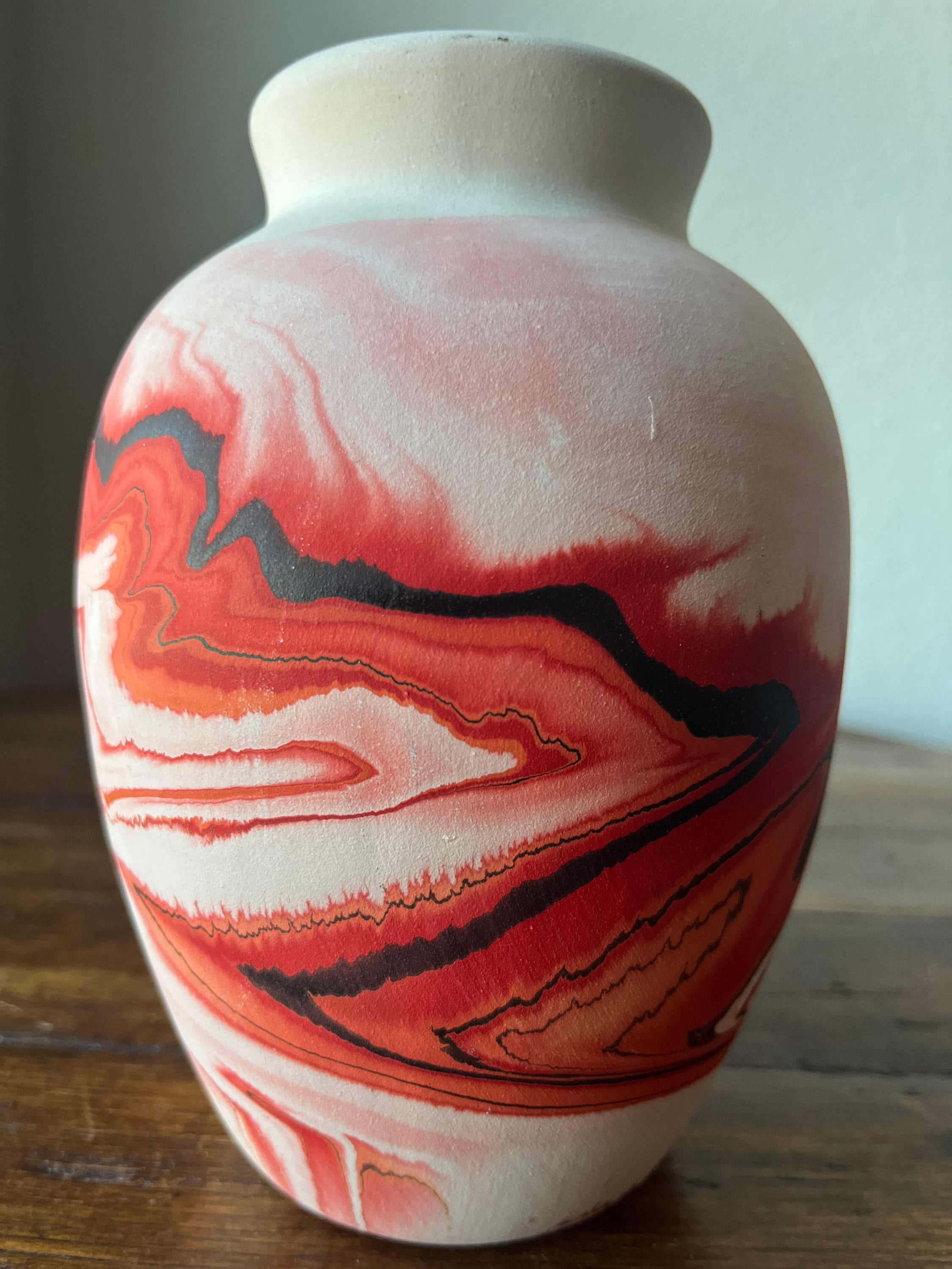Nemadji Pottery Vase 7” - Etsy