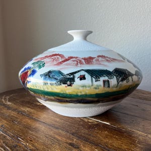 Orientalische Chinesische Porzellan Vase