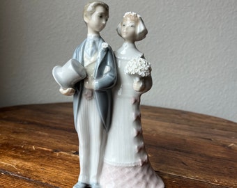 Lladro Wedding Couple Bride and Groom Porcelain Figurine #4808 - Etsy