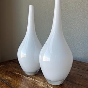 Pair of Vintage Ikea Salong Tall Vase by Modernist designer Johanna Jelinek
