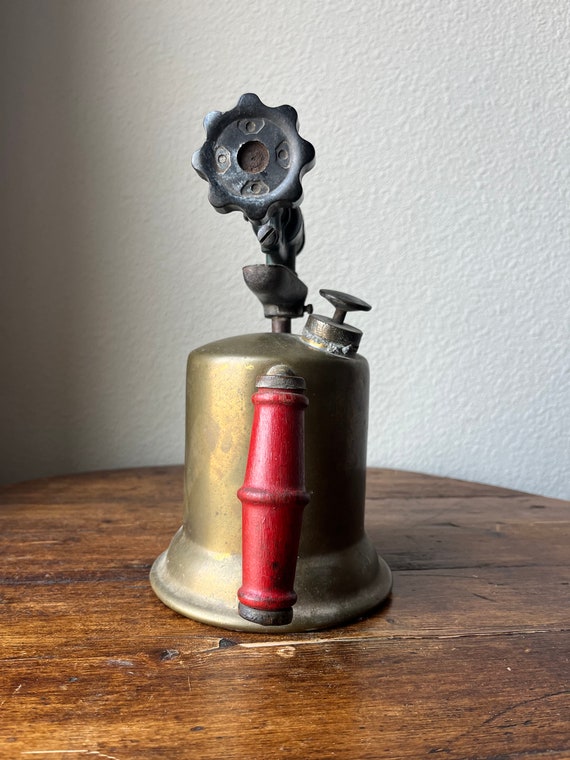 Vintage Turner Brass Blow Torch - Etsy