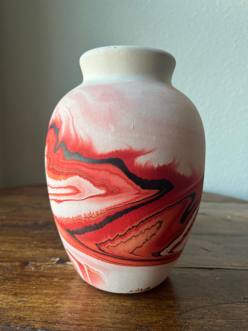 Nemadji Pottery Vase Etsy