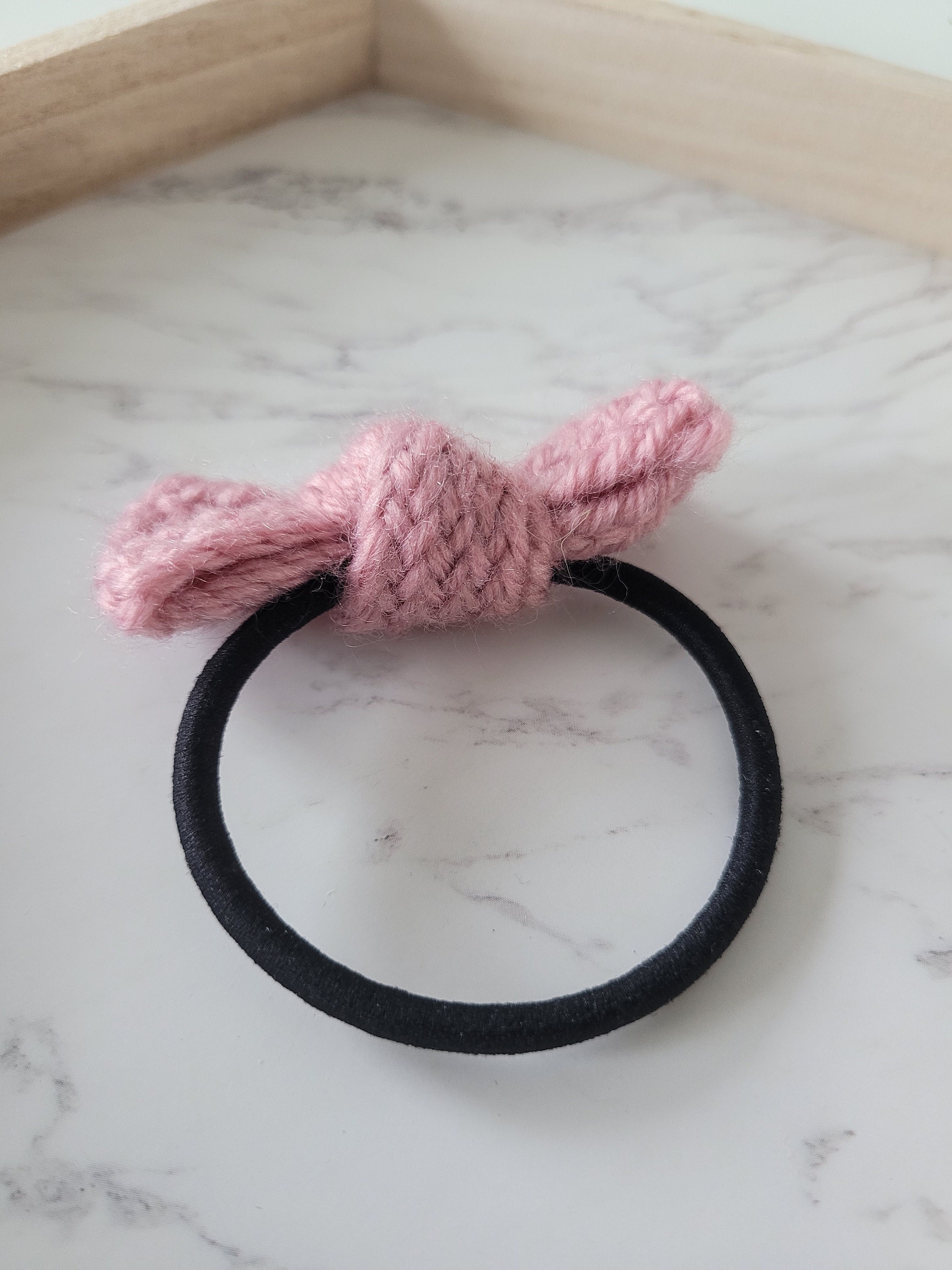 Nice & Knit Yarn Bow Hair Band Colorful Bow Cute Mom and Etsy