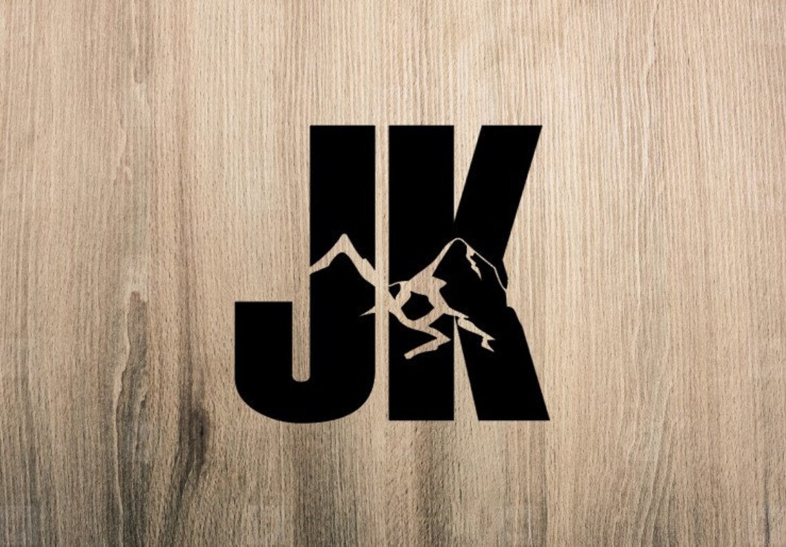 Jeep Abbreviation Vinyl Decals Cj Jk Kj Kk Kl Lj Mj Etsy