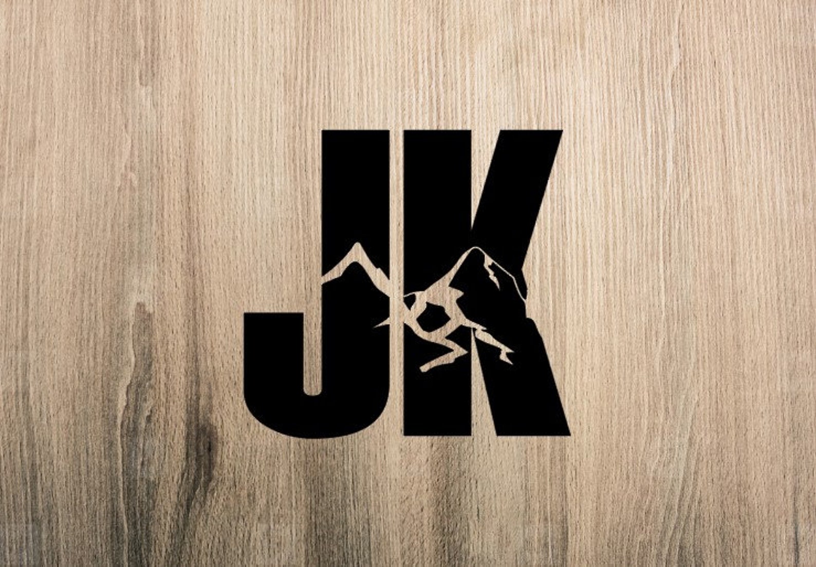 Jeep Abbreviation Vinyl Decals Cj Jk Kj Kk Kl Lj Mj Etsy
