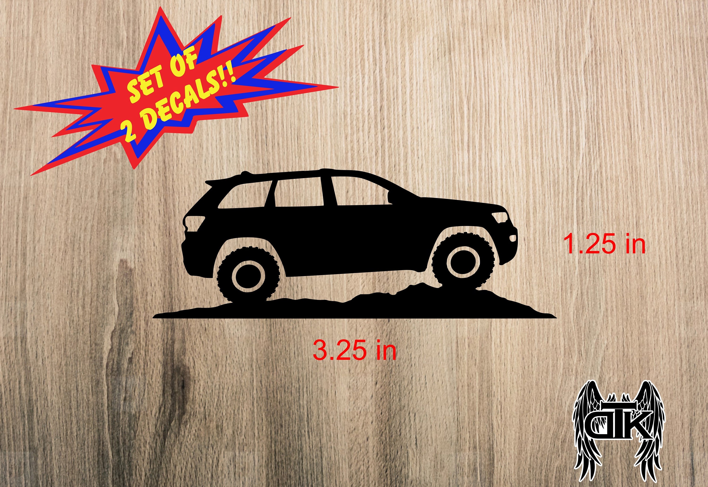 Jeep Grand Cherokee WK2 climbing on windshield decal, Grand Cherokee …