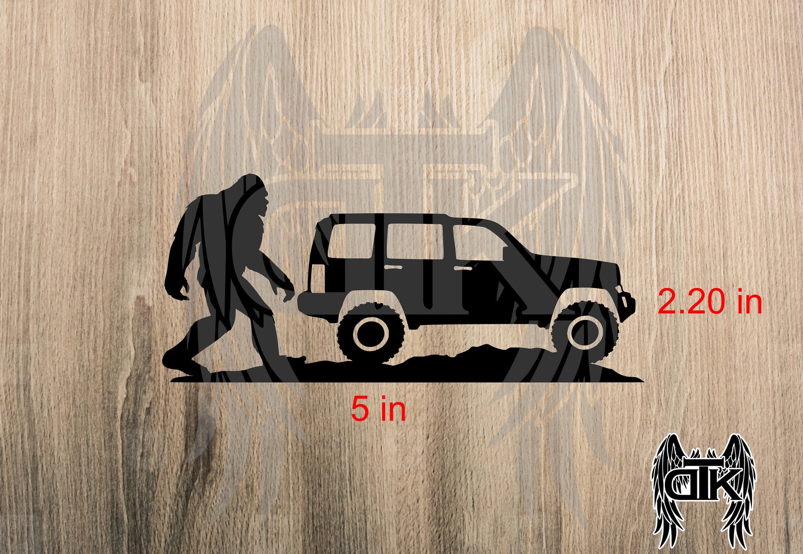 Jeep Liberty KK climbing on windshield decal Liberty Etsy