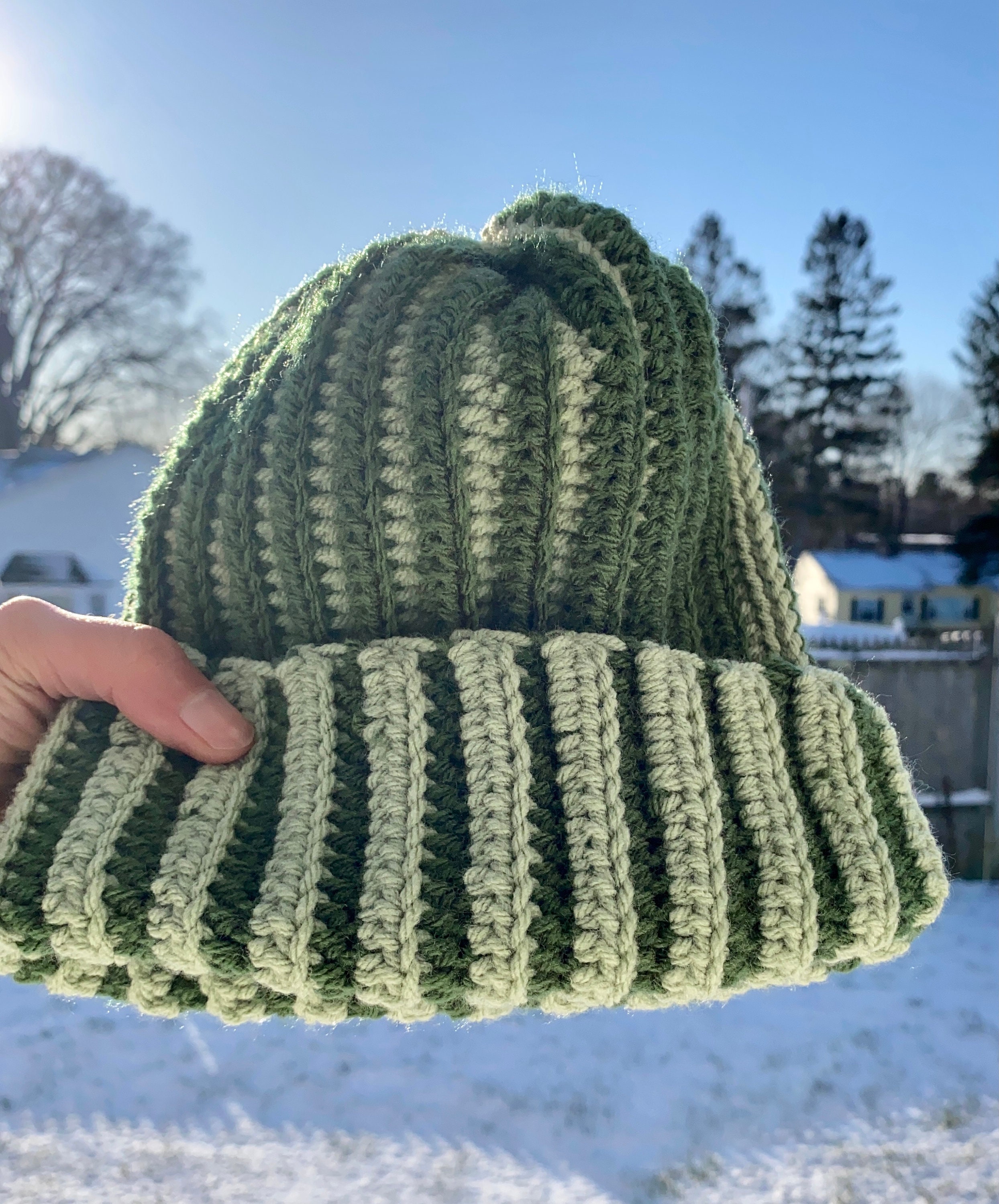 Two Tone Winter Hat Two Tone Winter Hat